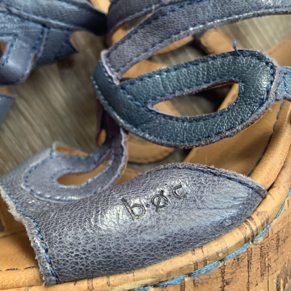 BOC corkscrew wedge sandals size 6 preloved ♥️ - Picture 6 of 15